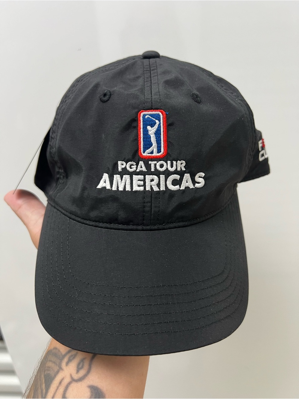 Levelwear PGA Tour Americas Black Golf Hat